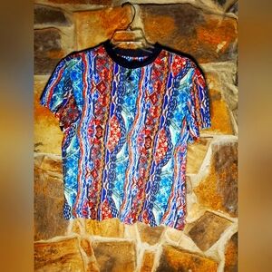 Coogi Australia blue top